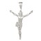 Sterling Silver Crucifix Pendant Religious Jewelry 88mm x 55.9mm
